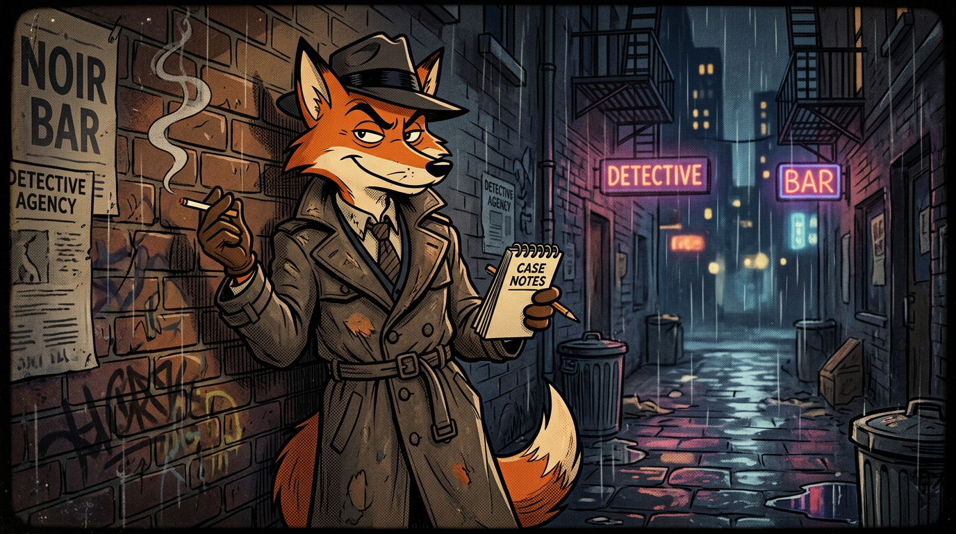 Detective Fox character