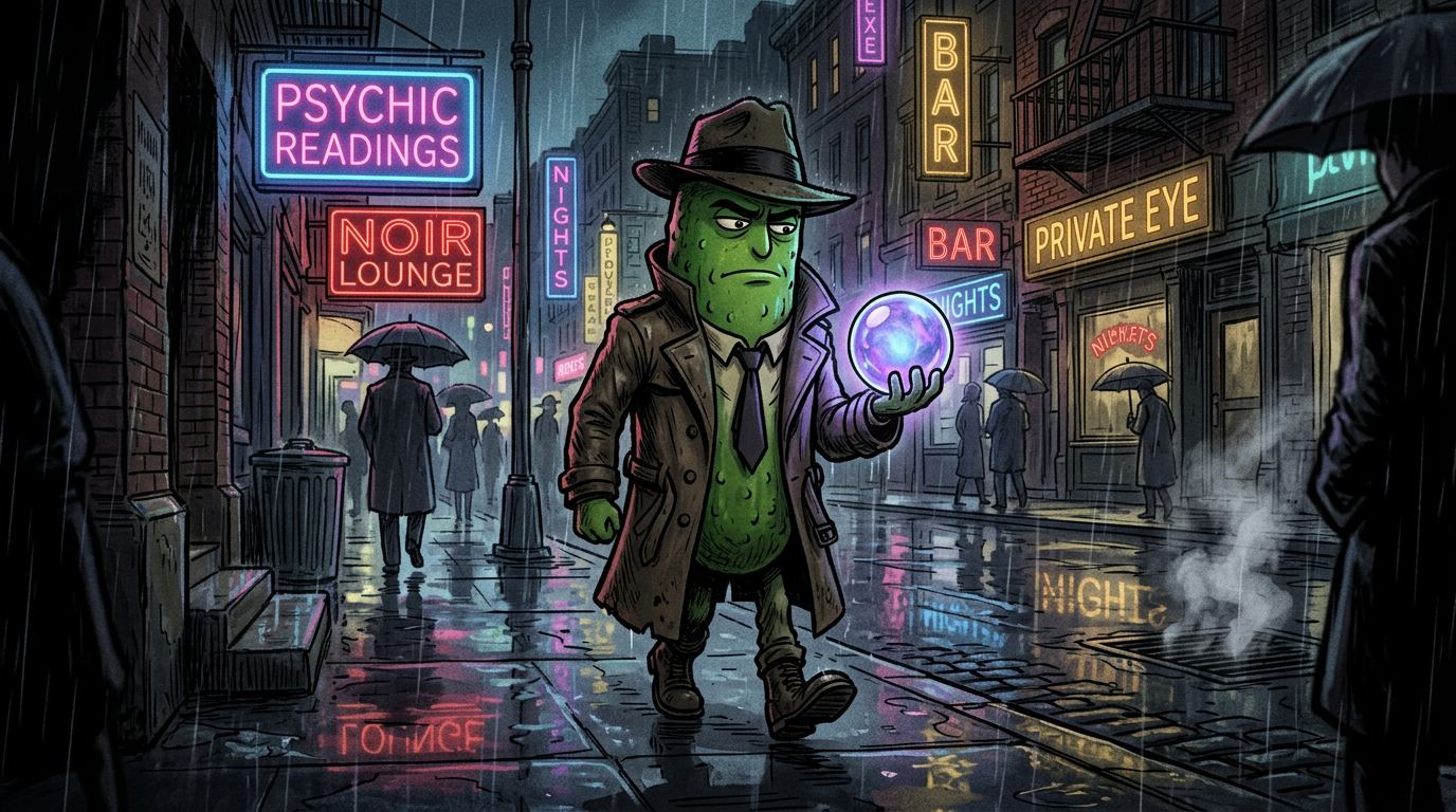 Dick Pickle on the street